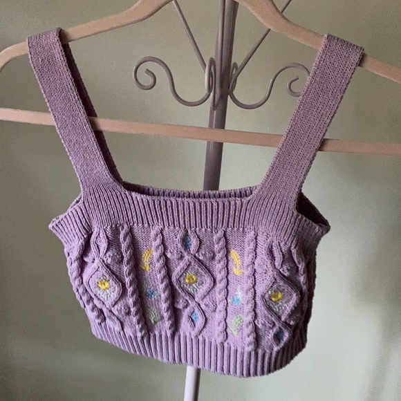 Zara knit crop top - Picture 2 of 3